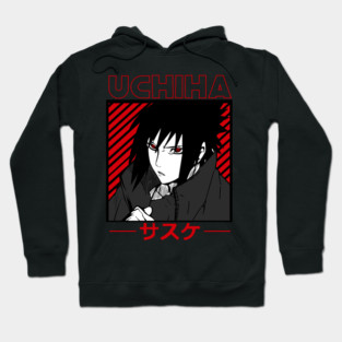 Sasuke Uchiha Sharingan Power - Naruto Anime Hoodie