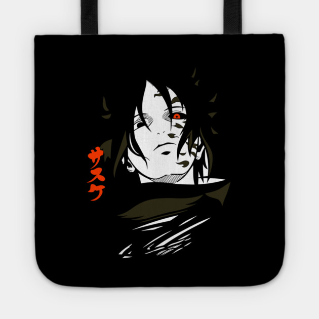 Sasuke Cursed Mark Cool Art Tote by Otaku Vibes