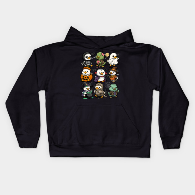 Spooky Ducks Kids Hoodie by GoshWow®