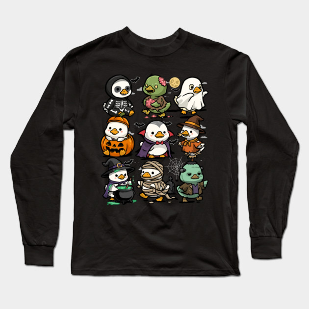 Spooky Ducks Long Sleeve T-Shirt by GoshWow®