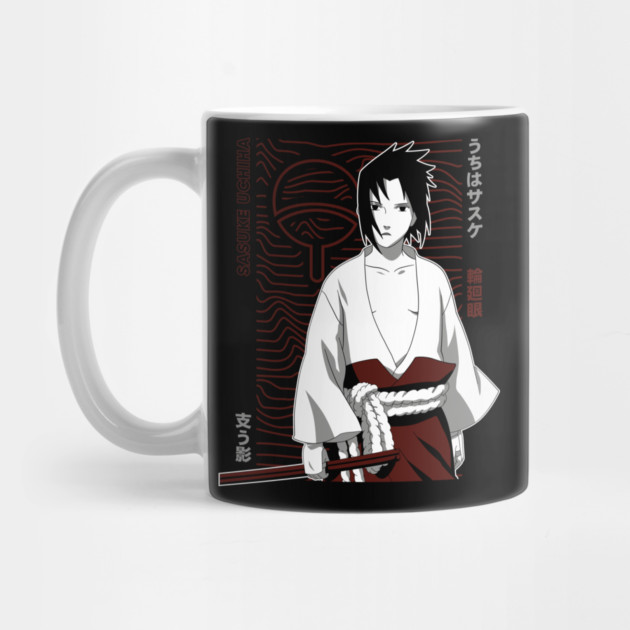 Sasuke and Rinnegan Eye Art - Naruto by Otaku Vibes