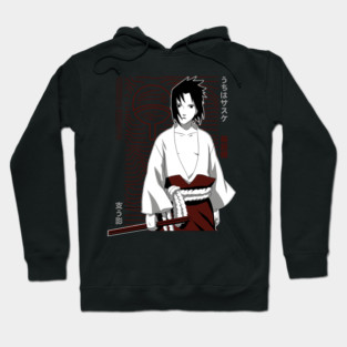 Sasuke and Rinnegan Eye Art - Naruto Hoodie