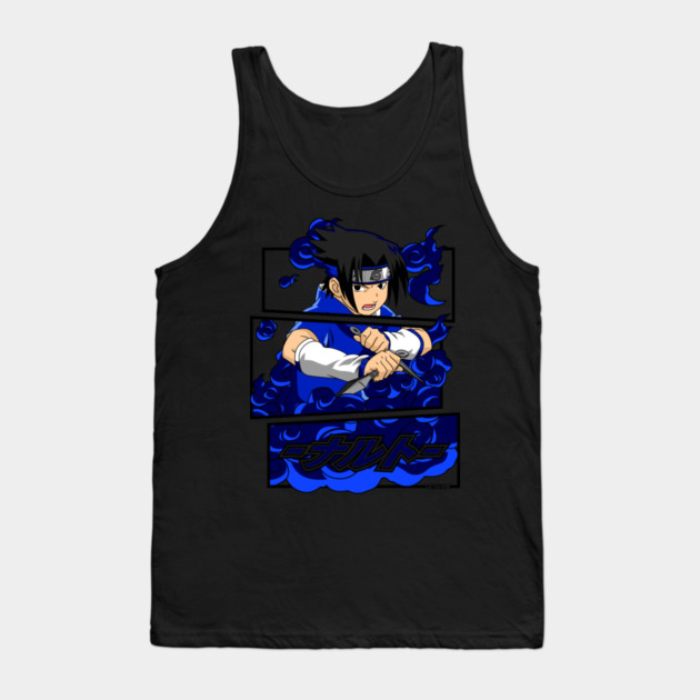 Sasuke Uchiha - Naruto Anime Tank Top by Otaku Vibes