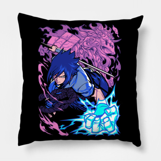Sasuke Uchiha Sharingan - Naruto Anime Pillow by Otaku Vibes