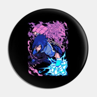 Sasuke Uchiha Sharingan - Naruto Anime Pin