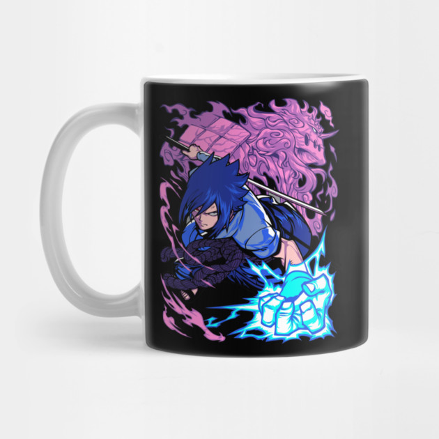 Sasuke Uchiha Sharingan - Naruto Anime by Otaku Vibes