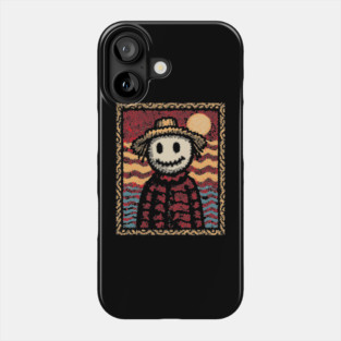 Happy Scarecrow | The Cheerful Pumpkin Patch Friend Phone Case