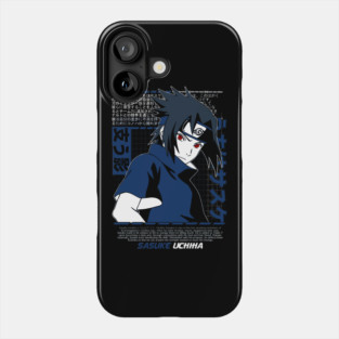 Sasuke Uchiha Sharingan - Naruto Anime Phone Case