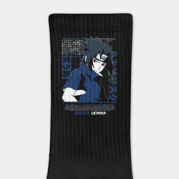 Sasuke Uchiha Sharingan - Naruto Anime by Otaku Vibes