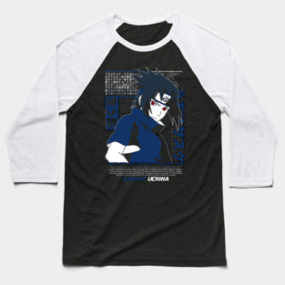 Sasuke Uchiha Sharingan - Naruto Anime Baseball T-Shirt