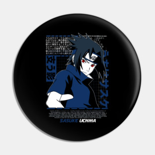 Sasuke Uchiha Sharingan - Naruto Anime Pin