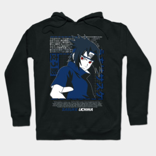 Sasuke Uchiha Sharingan - Naruto Anime Hoodie