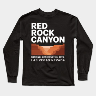 Red Rock Canyon Nevada Long Sleeve T-Shirt