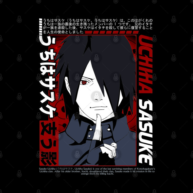 Old Uchiha Sasuke - Naruto Anime by Otaku Vibes