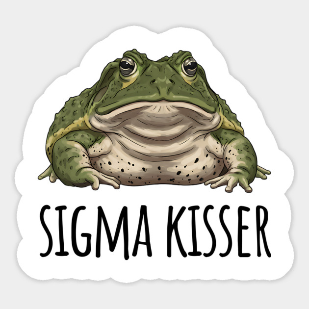 The Sigma Kisser Toad, warts and all Magnet by Luxinda