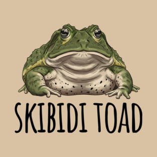 Skibidi Toad, because of course it is, bruh T-Shirt