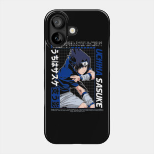 Young Sasuke Cool Art - Naruto Anime Phone Case
