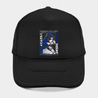 Young Sasuke Cool Art - Naruto Anime Hat