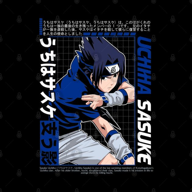 Young Sasuke Cool Art - Naruto Anime by Otaku Vibes