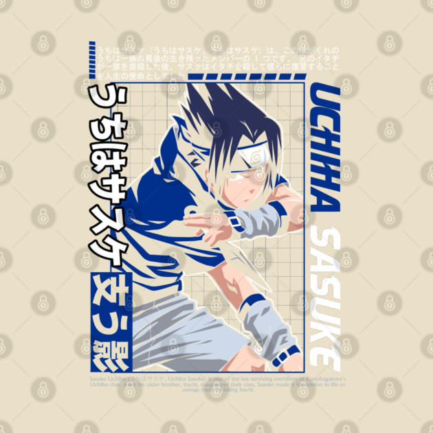 Young Sasuke Cool Art - Naruto Anime by Otaku Vibes