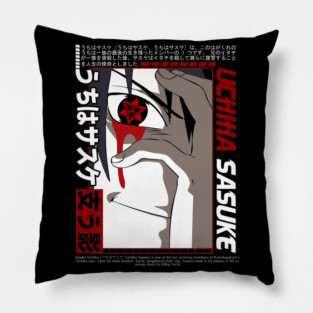 Sasuke Mangekyo Sharingan - Naruto Anime Pillow