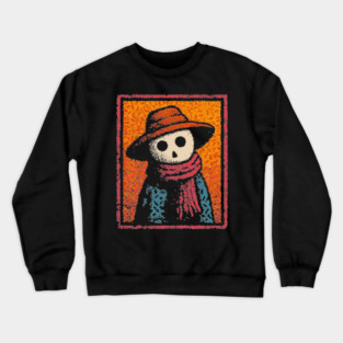 Haunted Scarecrow | The Creepy Cornfield Dweller Crewneck Sweatshirt