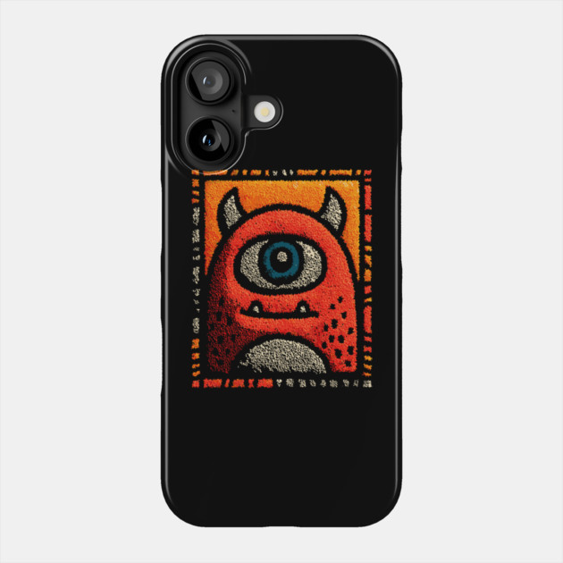 Gentle Cyclops | The Misunderstood Monster Phone Case by TuncGK