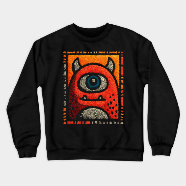 Gentle Cyclops | The Misunderstood Monster Crewneck Sweatshirt by TuncGK
