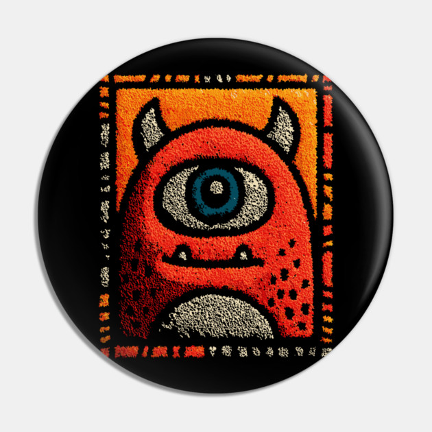 Gentle Cyclops | The Misunderstood Monster Pin by TuncGK