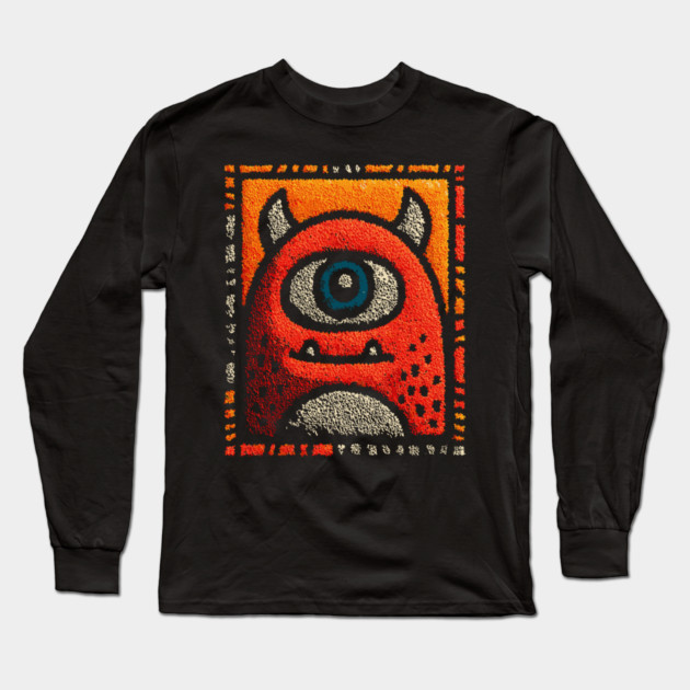 Gentle Cyclops | The Misunderstood Monster Long Sleeve T-Shirt by TuncGK