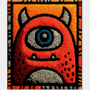 Gentle Cyclops | The Misunderstood Monster Posters and Art