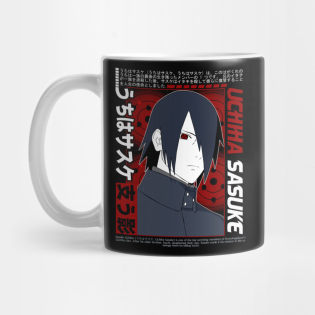 Uchiha Sasuke Mangekyo Sharingan Cool Art by Otaku Vibes