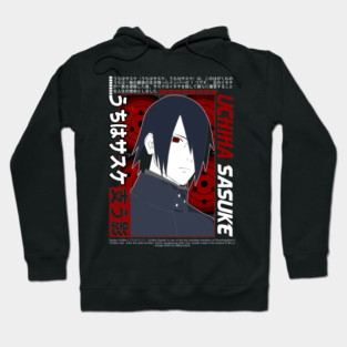 Uchiha Sasuke Mangekyo Sharingan Cool Art Hoodie