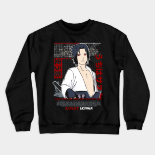 Uchiha Sasuke Sharingan Cool Art Crewneck Sweatshirt