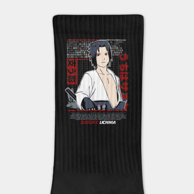 Uchiha Sasuke Sharingan Cool Art by Otaku Vibes