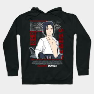 Uchiha Sasuke Sharingan Cool Art Hoodie