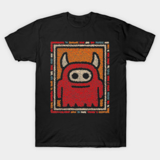 Minimalist Monster | The Shy Little Devil T-Shirt