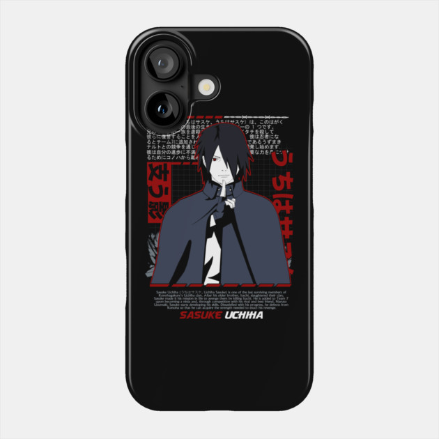 Shisui Uchiha Mangekyo Sharingan Art - Naruto Anime Phone Case by Otaku Vibes