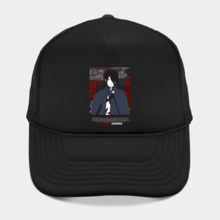 Shisui Uchiha Mangekyo Sharingan Art - Naruto Anime Hat