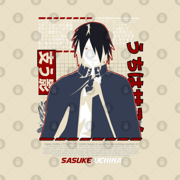 Shisui Uchiha Mangekyo Sharingan Art - Naruto Anime by Otaku Vibes