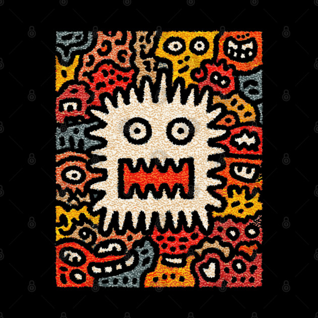 Primal Fear Monster | The Chaotic Abstract Creature by TuncGK