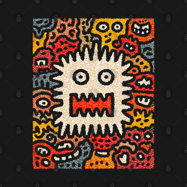 Primal Fear Monster | The Chaotic Abstract Creature by TuncGK