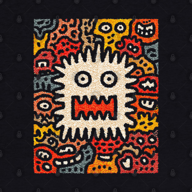 Primal Fear Monster | The Chaotic Abstract Creature by TuncGK