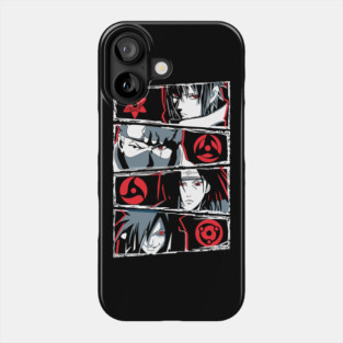 Uchiha Clan Sasuke Itachi and Madara Phone Case