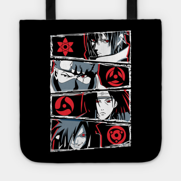Uchiha Clan Sasuke Itachi and Madara Tote by Otaku Vibes