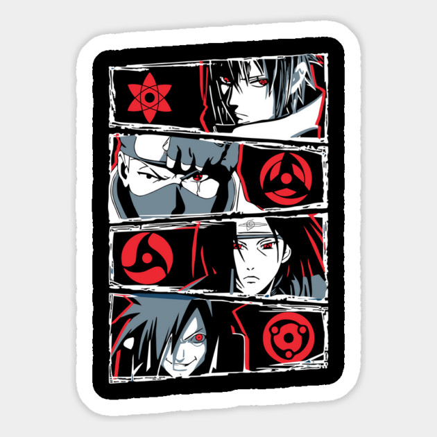 Uchiha Clan Sasuke Itachi and Madara Magnet by Otaku Vibes