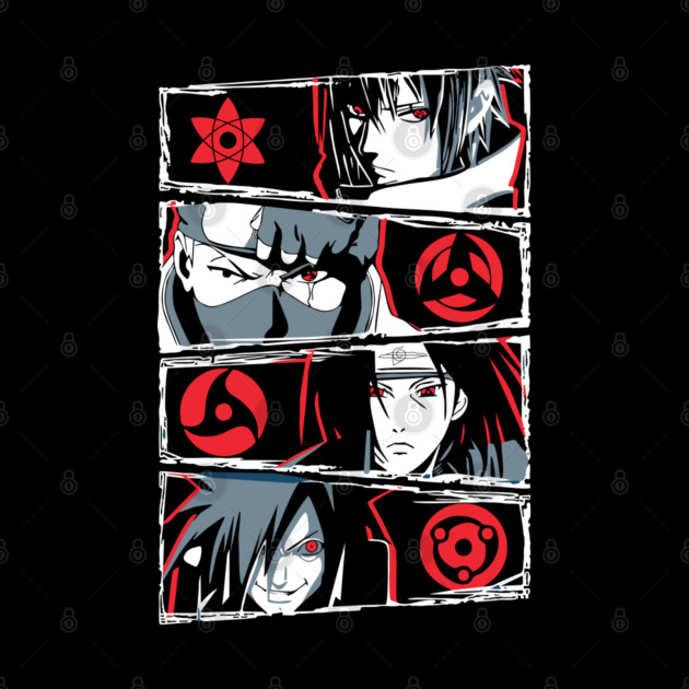 Uchiha Clan Sasuke Itachi and Madara by Otaku Vibes