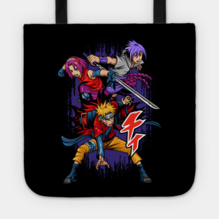 Team 7 Naruto Shippuden Dynamic Trio Tote