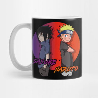 Naruto and Sasuke Back to Back Rivalry Mug