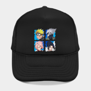 Naruto Team 7 Character Cool Art Hat